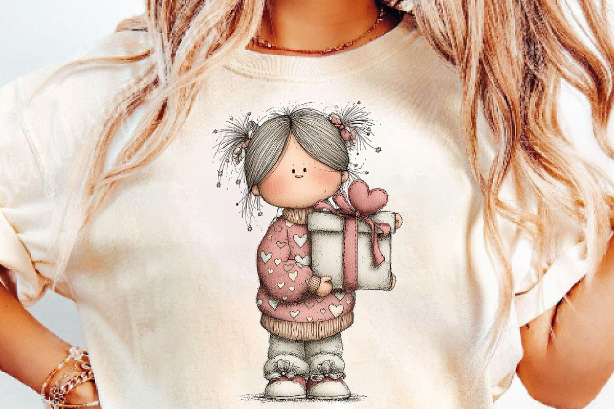 Watercolor Valentines Day Clipart Bu, an Illustration by DreamCafeArt (Photo 5 of 6)