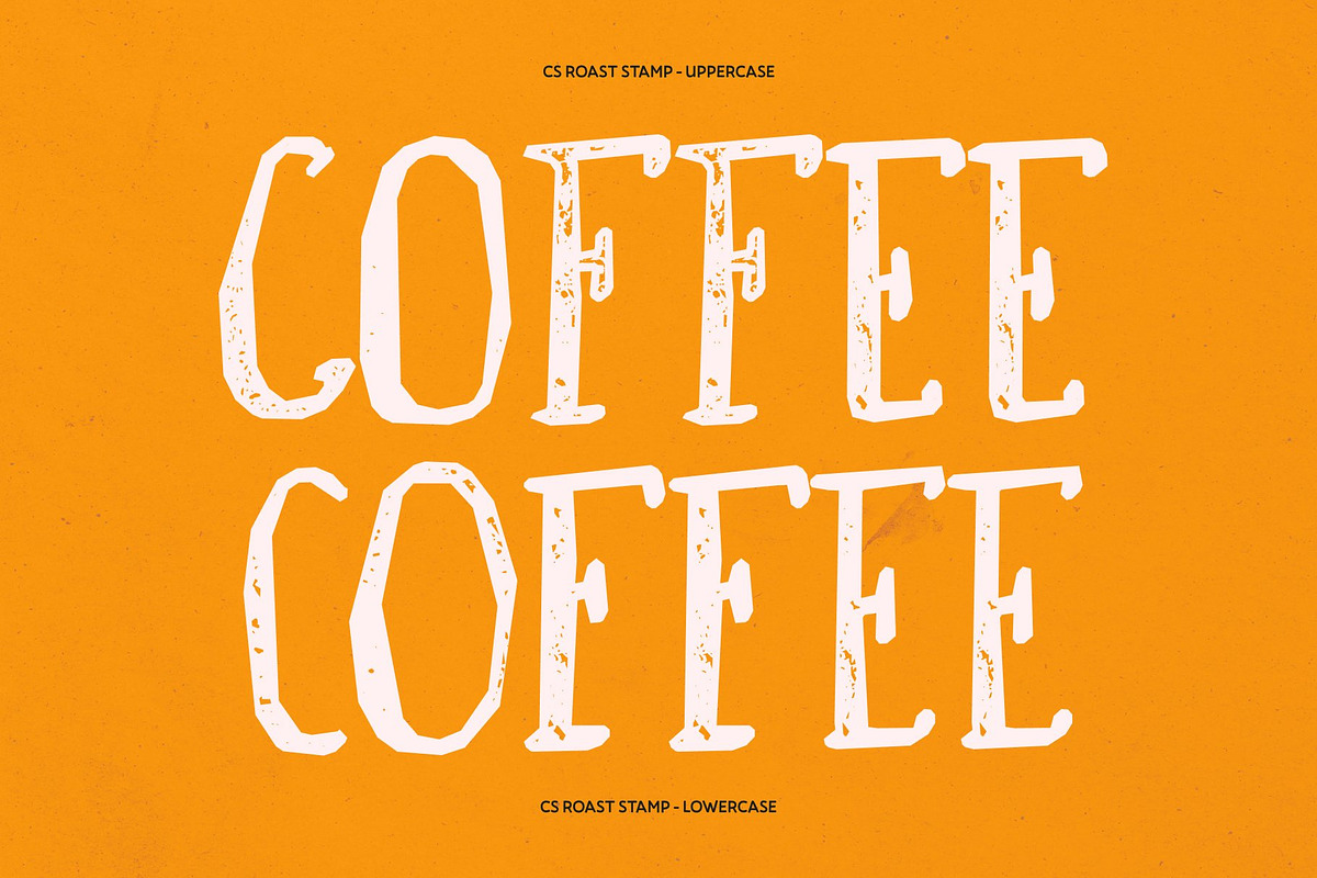 CS Roast Stamp, a Handwritten Font by Craft Supply Co. (Photo 5 of 8)