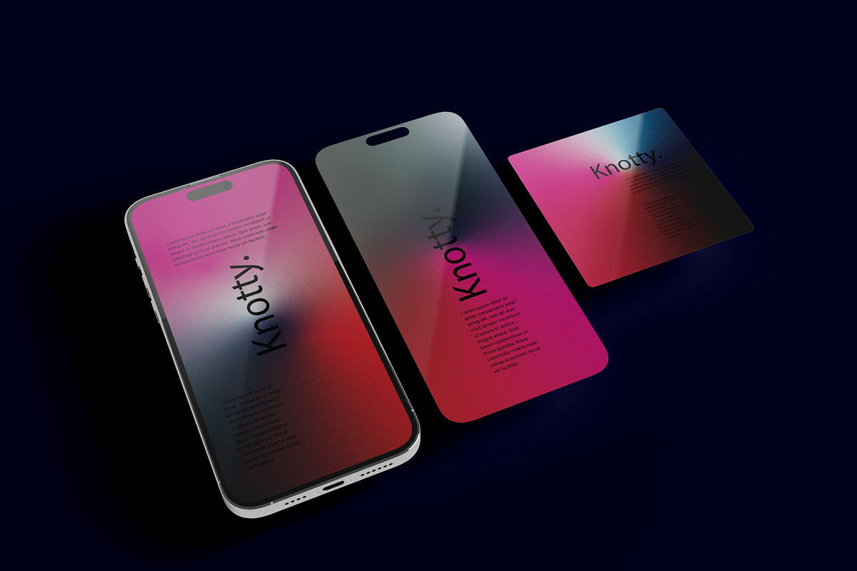 Knotty Soft Gradient Texture, a Background Graphic by executypeStudio (Photo 9 of 9)