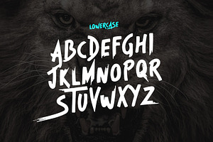 Beast - Brush Font