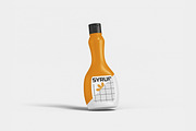 Syrup Bottle Mockup, a Packaging Mockup by Unerispace (Thumbnail 2 of 2)