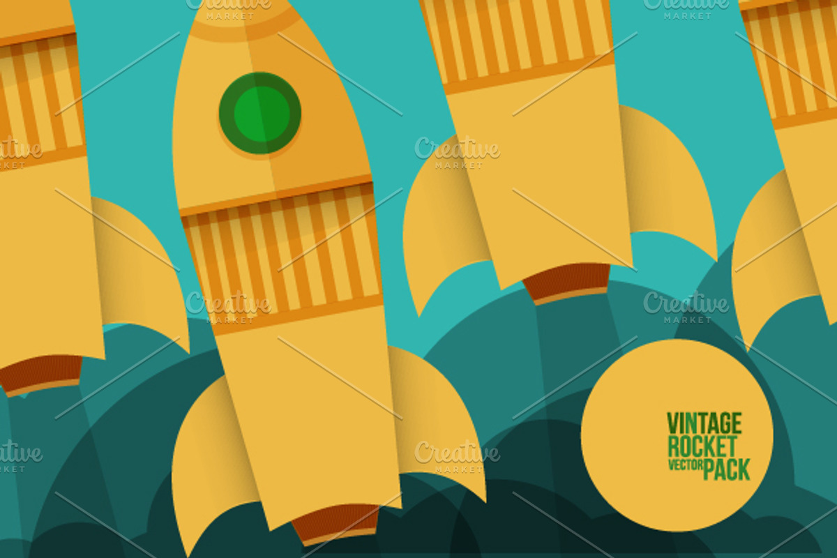 ROCKET COMPOSITIONS PATTERNS Vintage, a Templates & Theme by SUBCUTANEO STORE (Photo 3 of 4)
