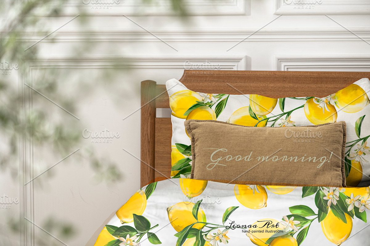 Lemons Clipart Set, a Seasonal Illustration by Leonaa art (Photo 6 of 11)