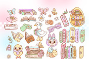 Spring Bookish Clipart Bundle, a Seasonal Illustration by Huxmay (Thumbnail 4 of 7)