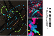 Neon Brushtrokes, a Decorative Illustration by Digital Art Creations (Thumbnail 2 of 7)