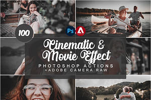 Cinematic & Movie Photoshop Actions