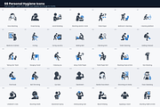 66 Personal Hygiene Icons, a Duotone Icon by Symbolic Language (Thumbnail 2 of 4)