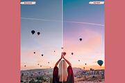 SUNSET Desktop Lightroom Presets, an Action Add-On by 123PRESETS.COM (Thumbnail 3 of 9)