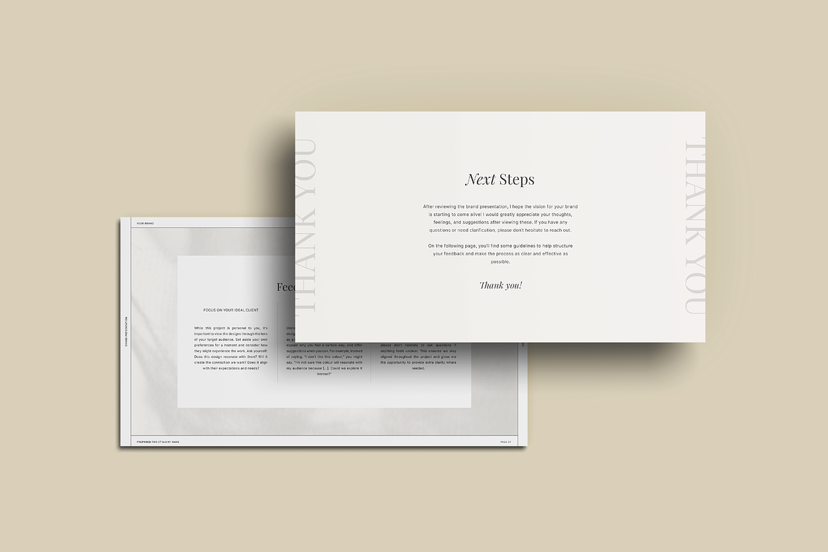 Brand Design Presentation Template preview 6