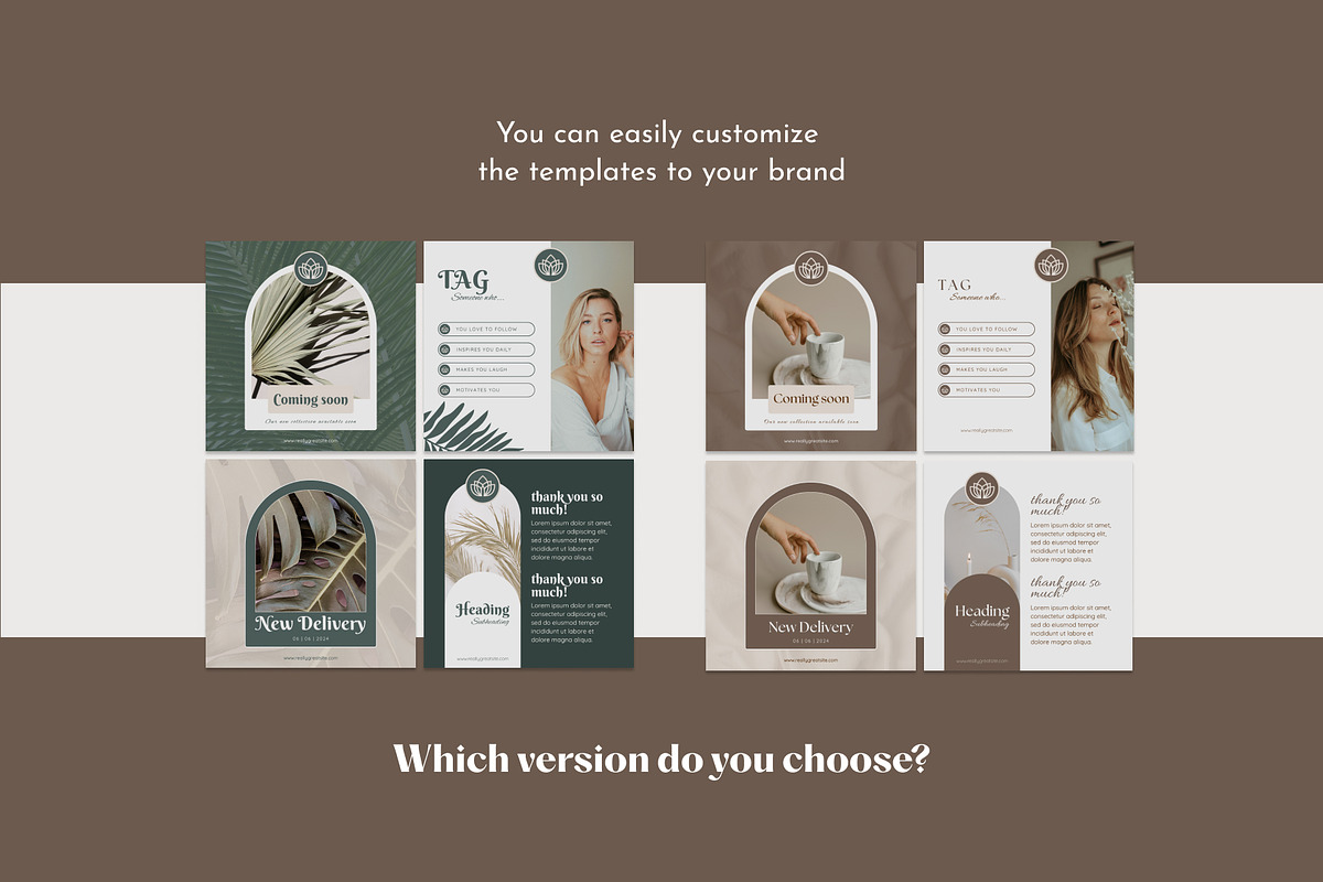 Instagram Templates | Post & Stories, a Social Media Template by Studio DigiCraft (Photo 7 of 8)
