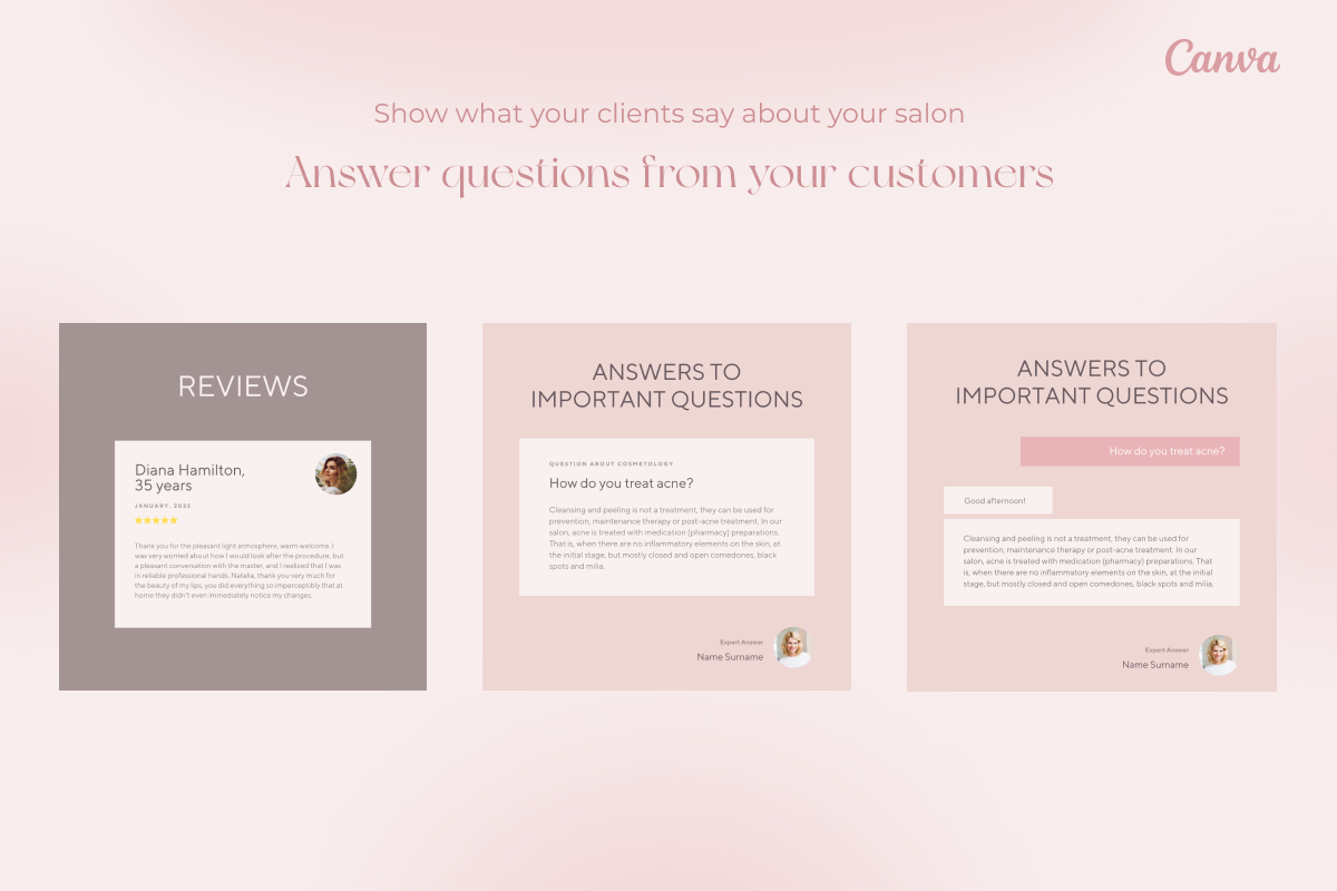 Beauty & coaching Instagram template, a Social Media Template by Make It Yours Lab. (Photo 11 of 20)