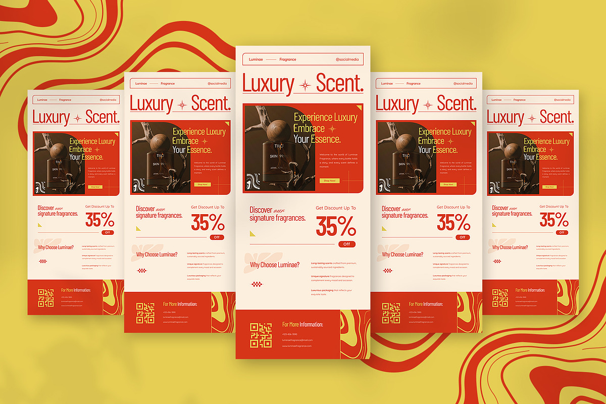 Luminae Luxury - Roll Up Banner, a Print Template by VUNIRA (Photo 2 of 3)
