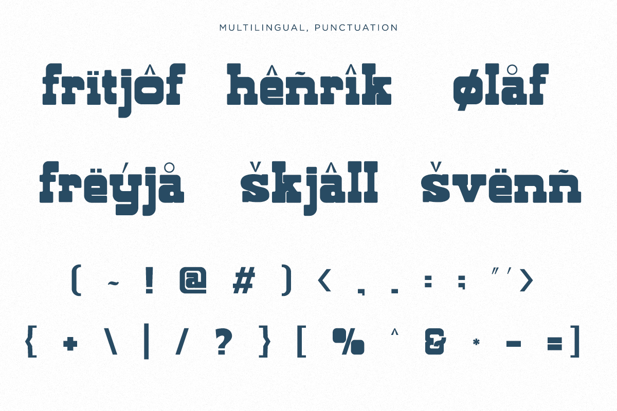 Anymore - Vintage Slab Serif Font, a Slab Serif Font by Font Liner (Photo 11 of 11)