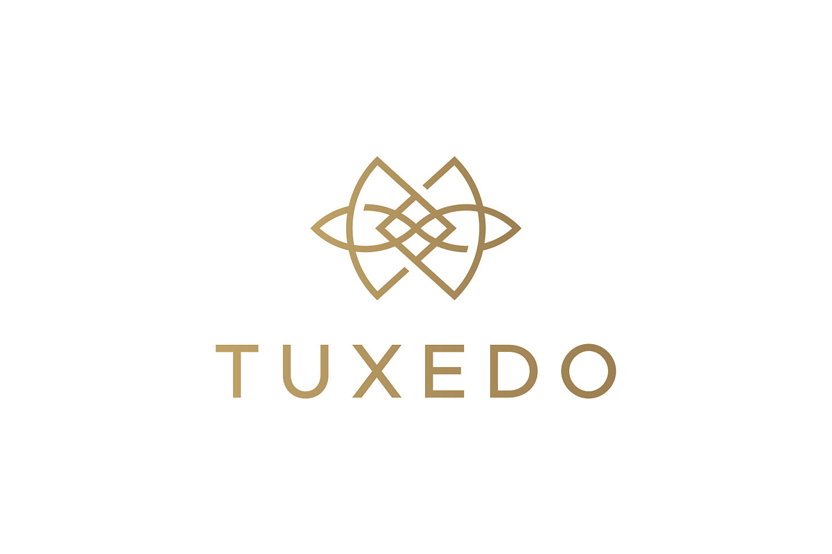 Tuxedo Abstract Logo Elegance, a Branding & Logo Template by Signatoro (Photo 2 of 2)