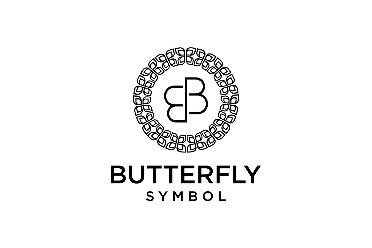 Letter B Butterfly Logo Design, a Branding & Logo Template by Buqancreative (Photo 4 of 4)
