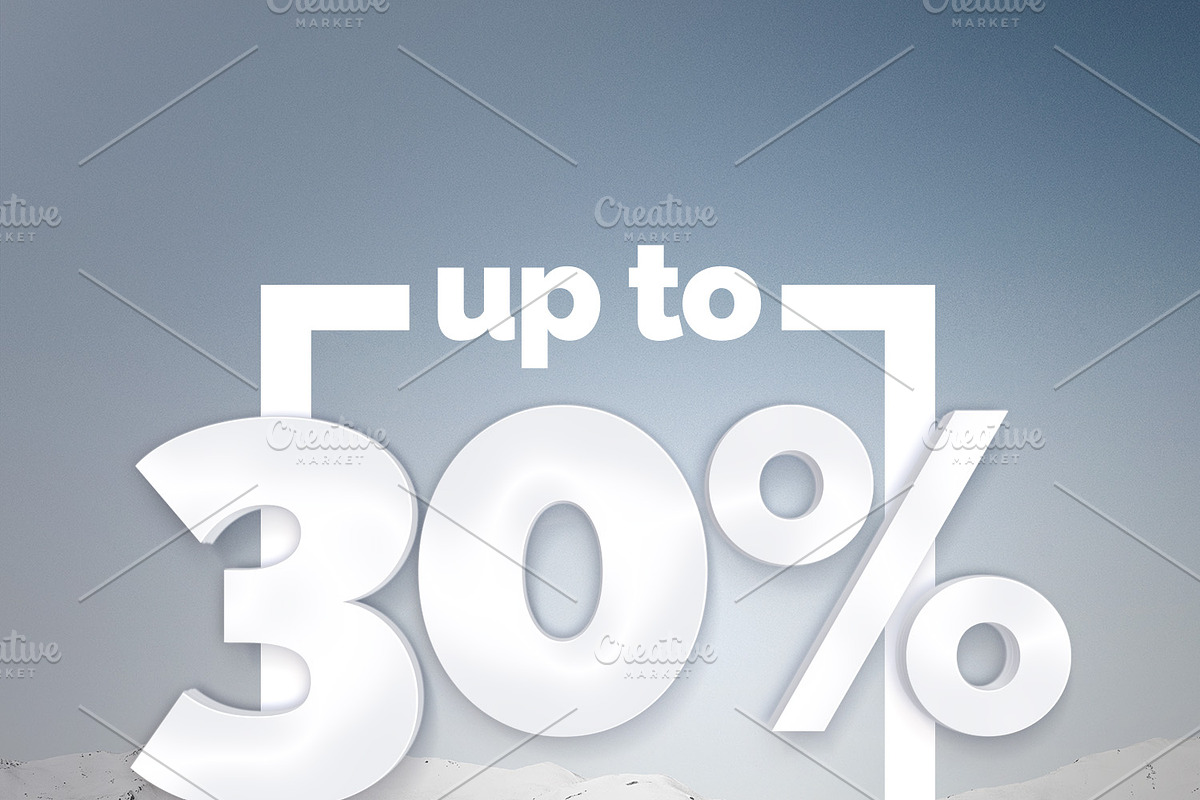 Promote your Sale on social media, an Illustration by Solid Pixel (Photo 18 of 19)