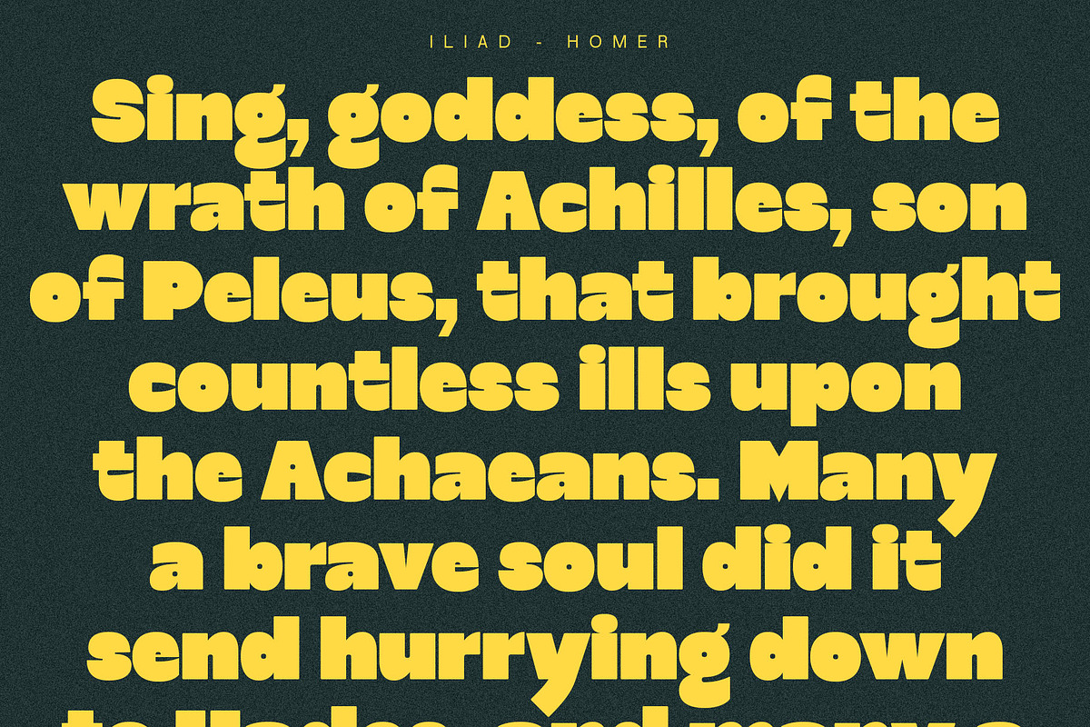 SLTF Curo - Heavy Display Typeface, a Sans Serif Font by SilverStag Type Foundry (Photo 19 of 20)