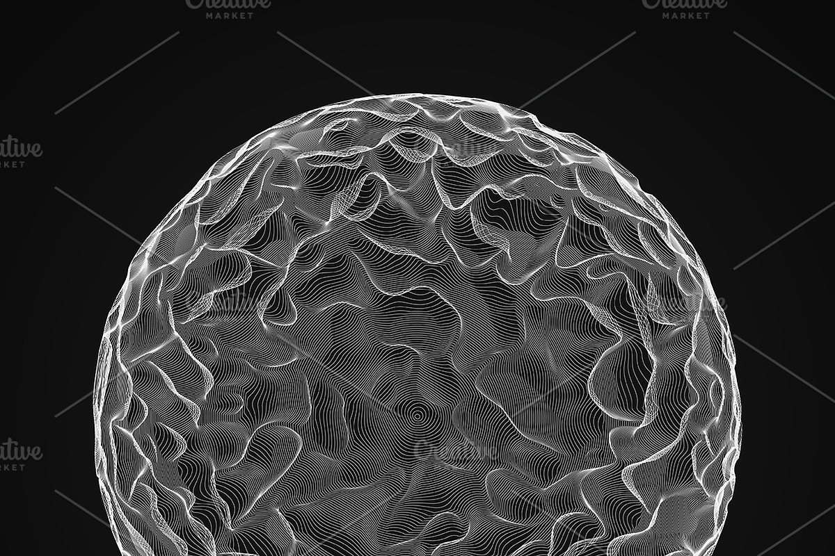Ultra Thin Spheres 2, an Object Graphic by GarryKillian (Photo 4 of 12)