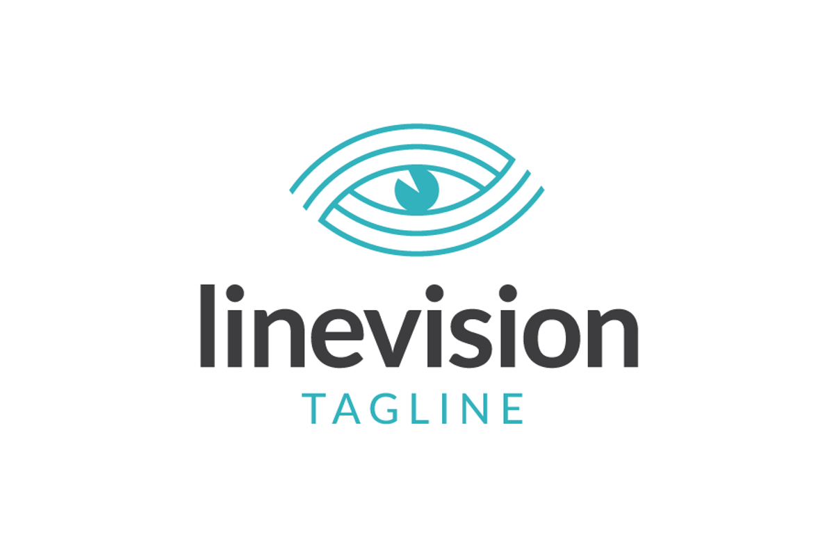 Line Vision Logo Template, a Branding & Logo Template by brandphant