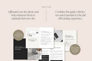 Squarespace Website Guide Template