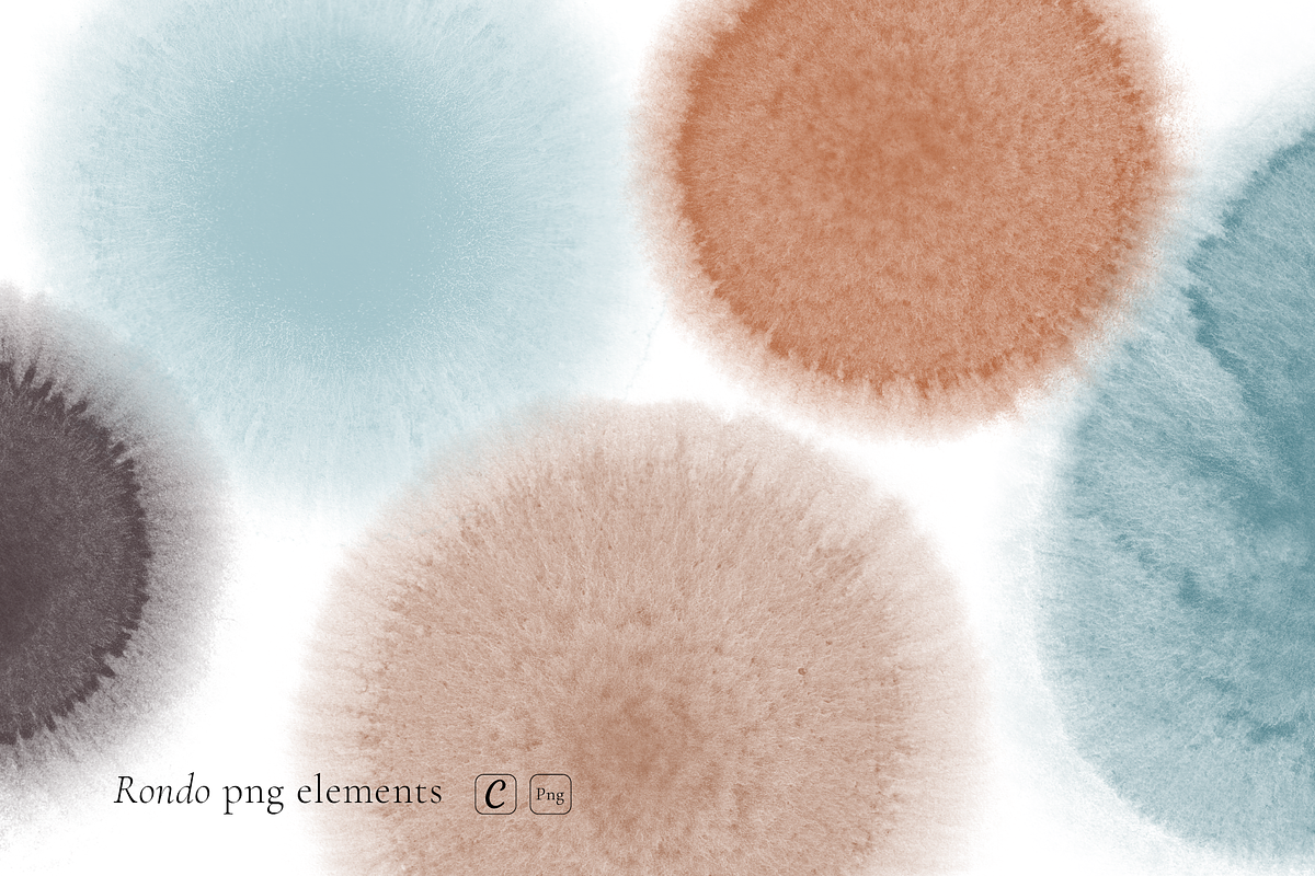 Rondo png elements, a Texture Illustration by Note And Silence (Photo 1 of 8)