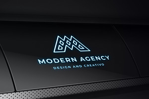 Modern Agency Letter M Logo, a Branding & Logo Template by Design_Planet