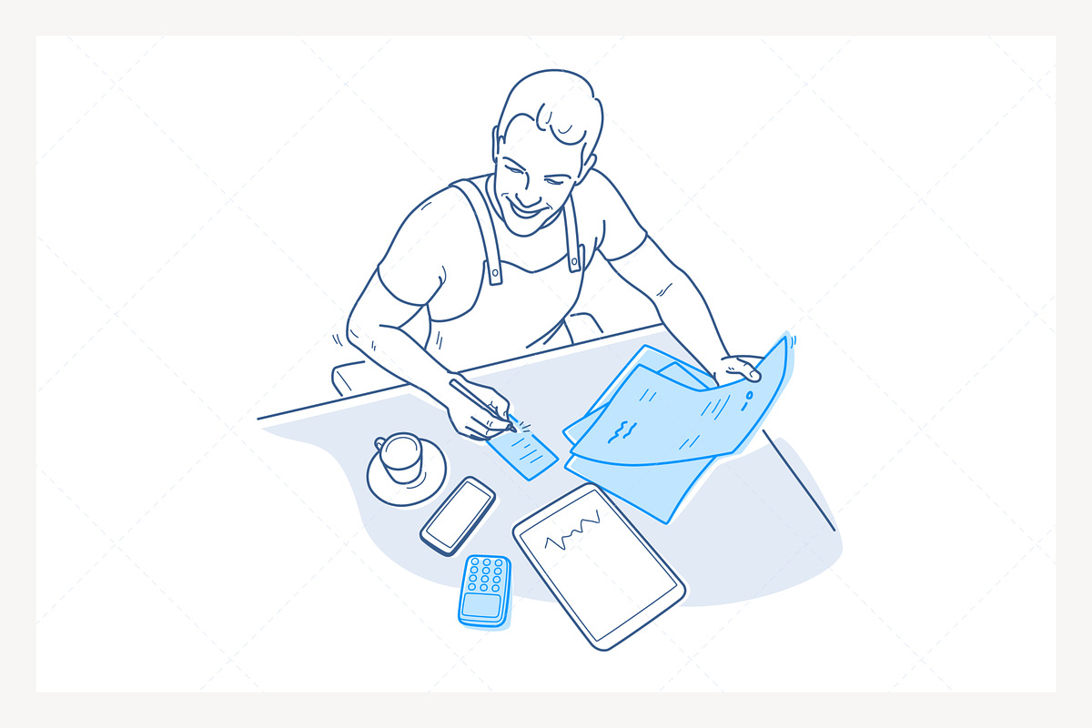 Bundle vol. 1 - Line Illustrations, a Graphic by PixelBender (Photo 14 of 15)