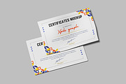 Certificate Mockup, a Product Mockup by Difa Design (Thumbnail 3 of 5)
