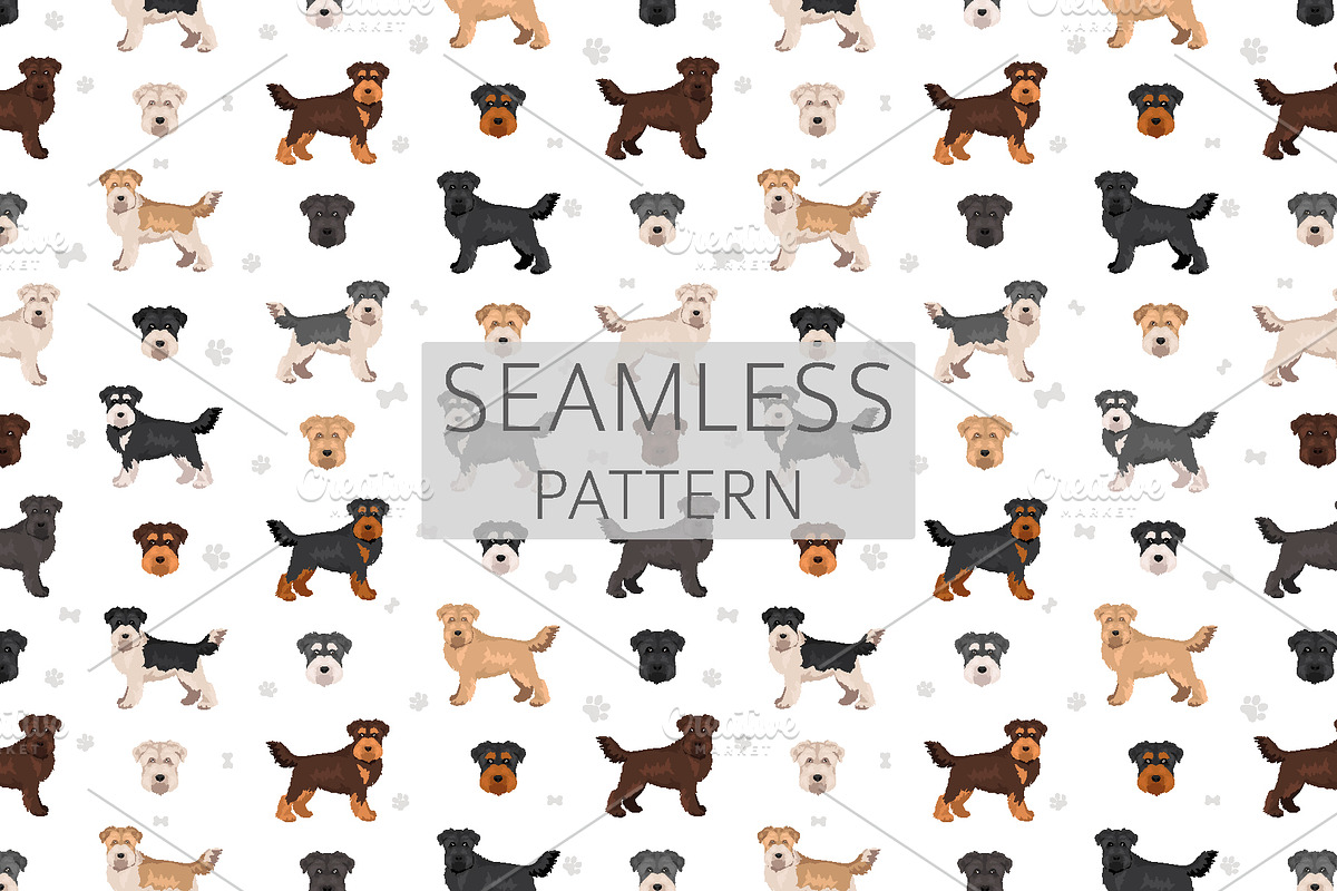 Scoodle, Scottiepoo dog mix, an Animal Illustration by pet design shop (Photo 6 of 6)