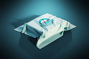 Covered Box with Fabric Logo Mock-up, a Packaging Mockup by GK Creative (Thumbnail 3 of 6)