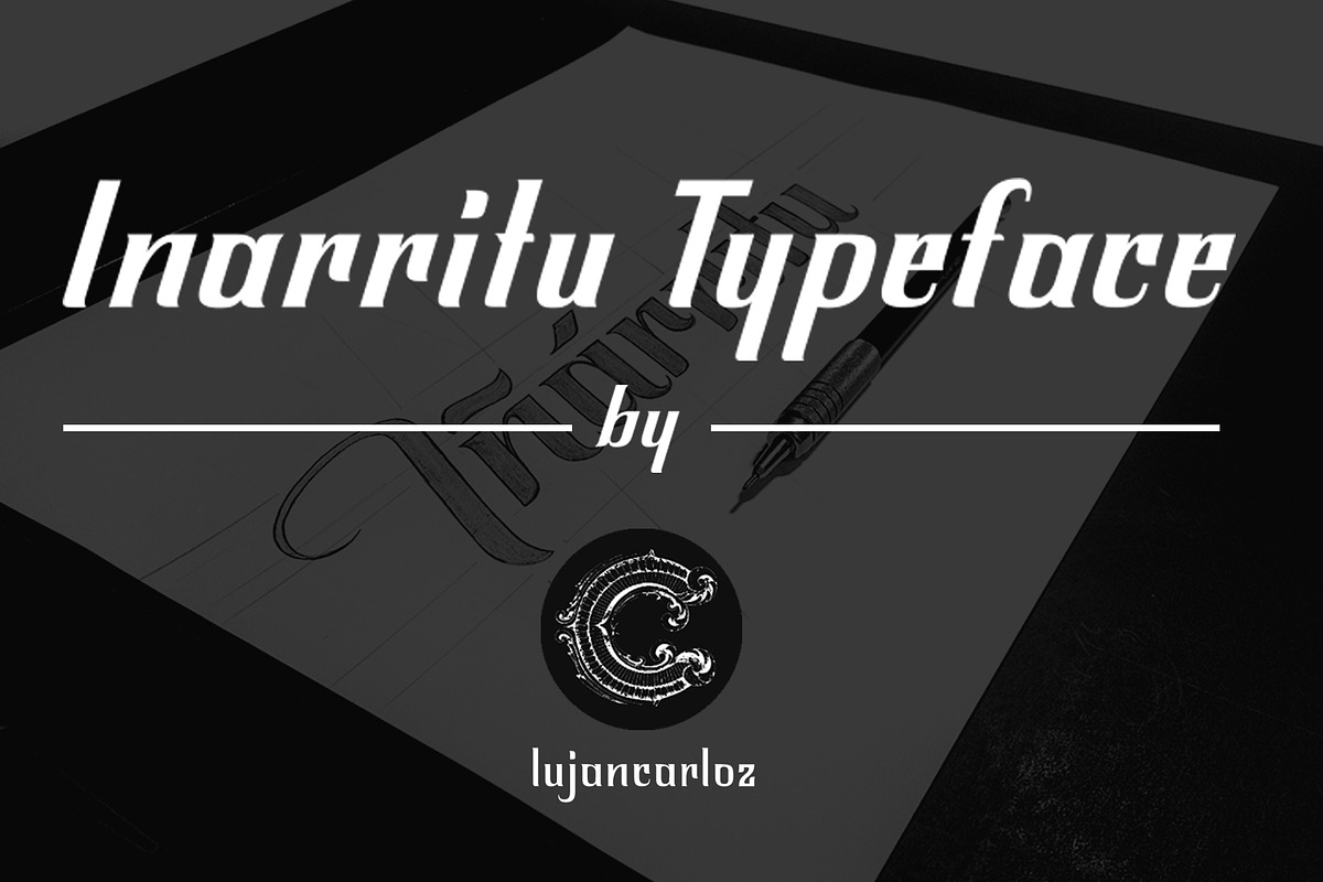 Inarritu Typeface preview 6