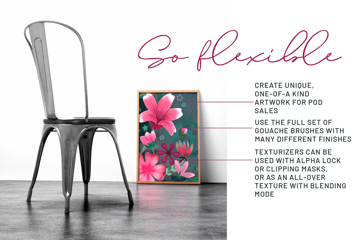 New Age Gouache Brushes, a Brushes & More by DeloresArt (Photo 5 of 11)