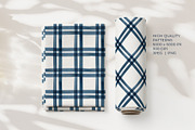 Indigo Watercolor Seamless Patterns, a Texture Illustration by YarovaArt (Thumbnail 9 of 18)