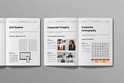 Brand Identity Guidelines Template, a Brochure Template by Work-Envance (Thumbnail 7 of 11)