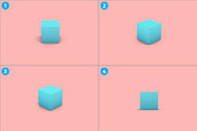Carton Square Box Mockup, a Packaging Mockup by Illusiongraphic (Thumbnail 7 of 8)