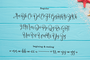 Summer fiesta, a Script Font by Letter-P (Thumbnail 5 of 6)