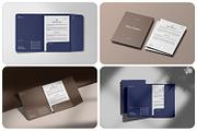 Presentation Folder & Paper Mockup, an Advertising Mockup by Ram Studio LLC (Thumbnail 2 of 12)