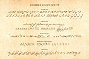 Brother Joseph, a Handwritten Font by eric.oliver703 (Thumbnail 3 of 6)