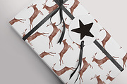 WATERCOLOR DEER XMAS BUNDLE, an Animal Illustration by KruthDesign (Thumbnail 9 of 12)
