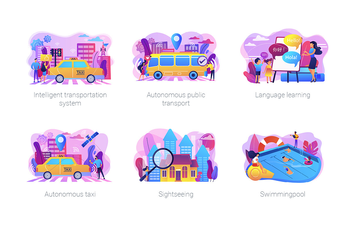 Travel concept illustrations, an UI Kit Template by Visual Generation (Photo 6 of 13)