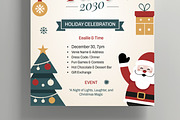 Christmas Party Flyer Template, a Flyer Template by MightyDesign (Thumbnail 3 of 8)