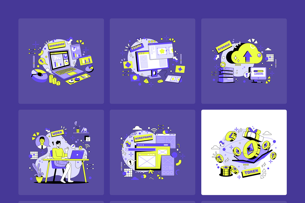 Startup and Saas illustration, a Technology Illustration by Brickclay (Photo 10 of 10)