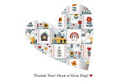 Scandinawian Patchwork Seamless, a Pattern Graphic by Toltemara (Thumbnail 3 of 3)