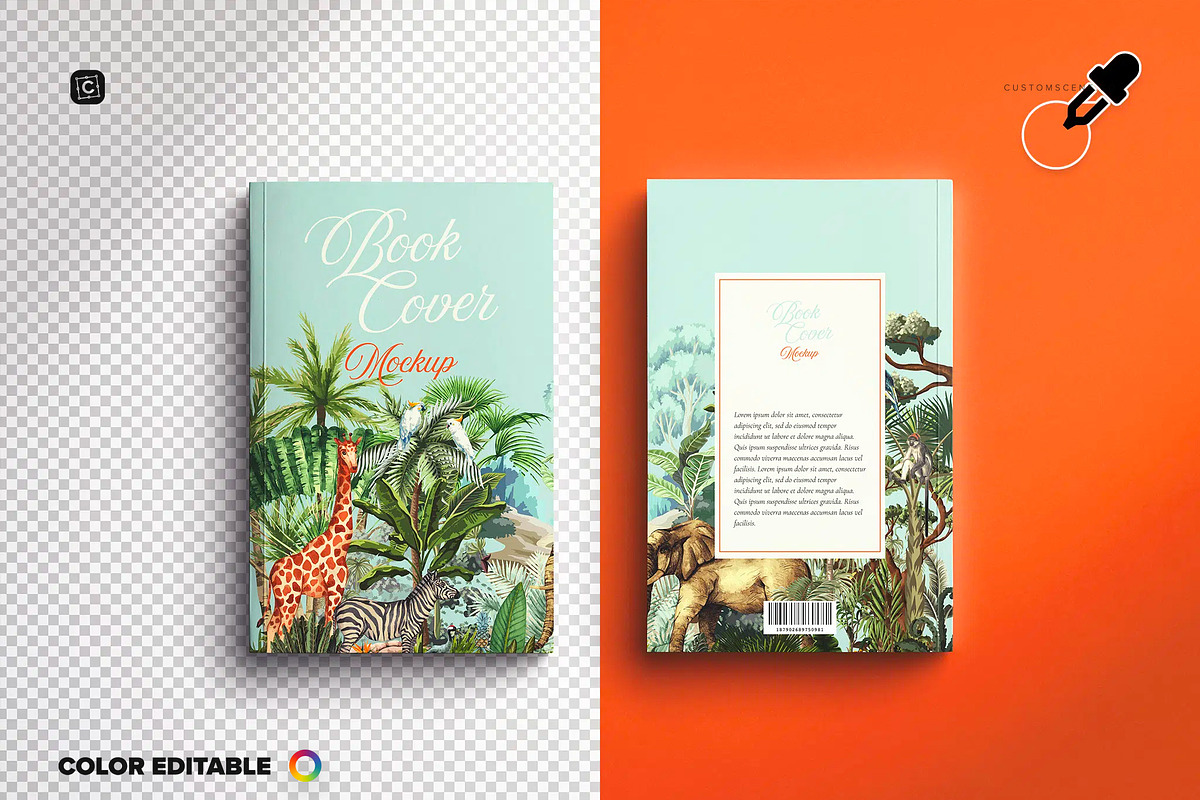 Books Front and Back Paperback, a Books & Magazine Mockup by Custom Scene (Photo 5 of 8)