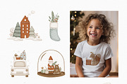 Christmas Time kids illustrations, an Animal Illustration by polikarpovaart (Thumbnail 4 of 11)