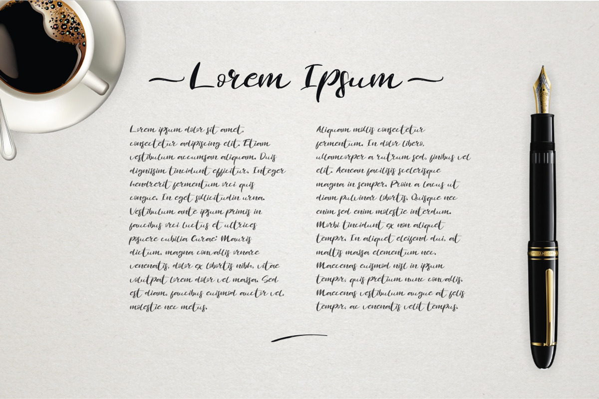 Revolution Brush Font preview 7