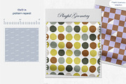 Playful Geometry - Pattern Bundle, a Pattern Graphic by InaCorart (Thumbnail 13 of 17)