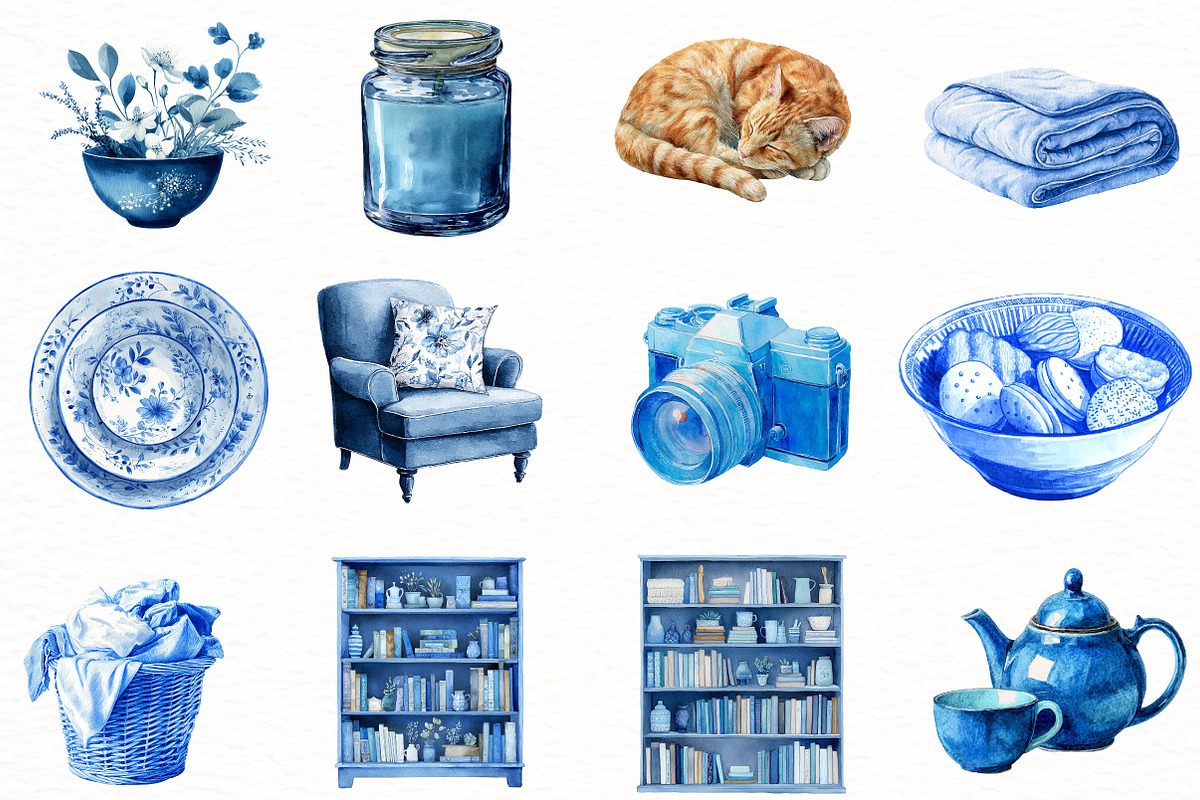 Spring Home Moments Clipart, an Illustration by Designworld (Photo 5 of 5)