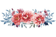 Spring Watercolor Flowers, an Illustration by jahid234 (Thumbnail 11 of 15)