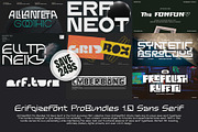 Bundles Sans Serif Font Erifqizefont, a Sans Serif Font by Erifqizefont (Thumbnail 1 of 10)